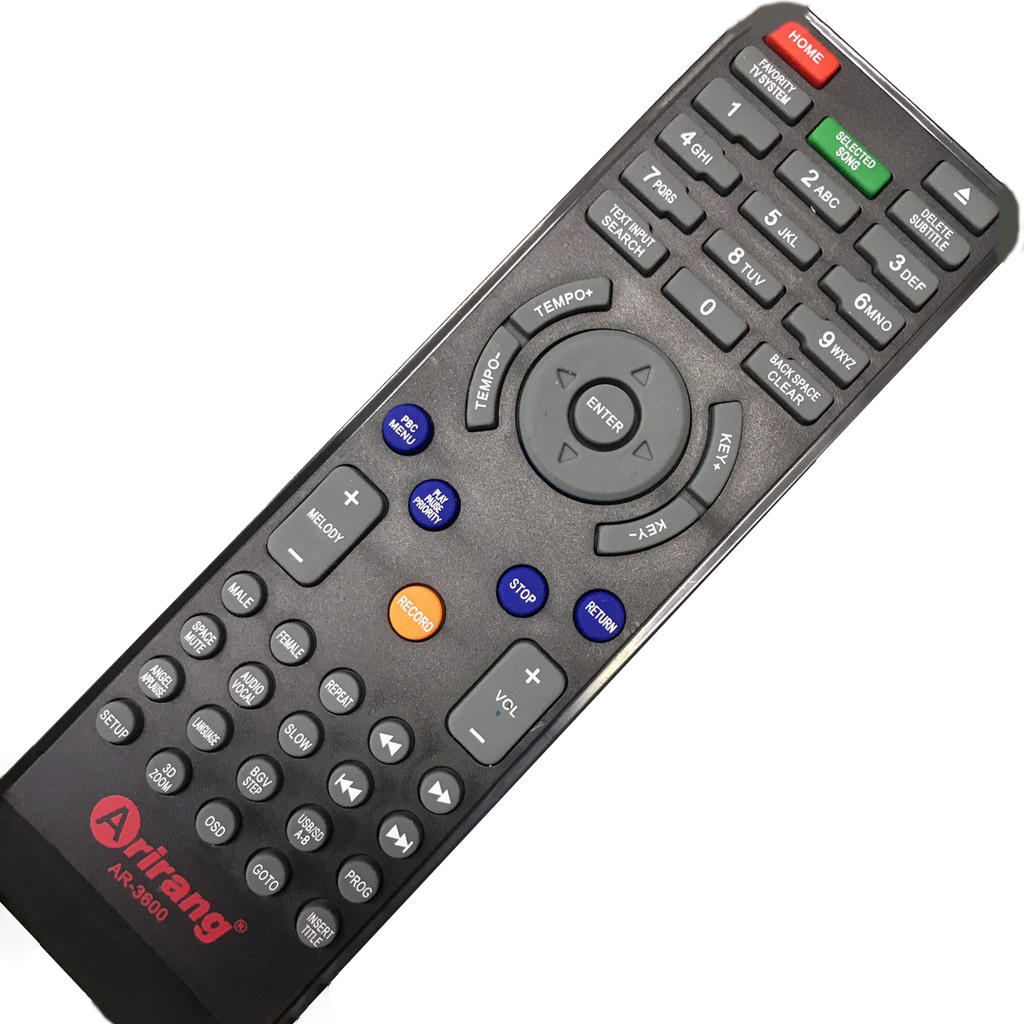[HCM]Remote Arirang AR-3600 (Đen)