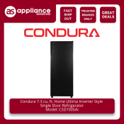 Condura Ultima Inverter Single Door Refrigerator, 7.3 cu. ft
