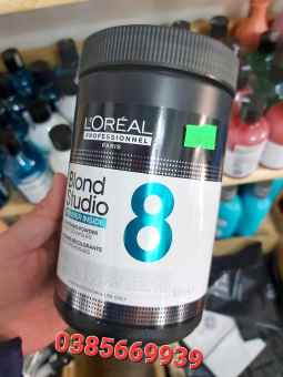 Bột tẩy tóc Loreal Blond Studio Keratin nâng sáng 8 cấp độ 500g