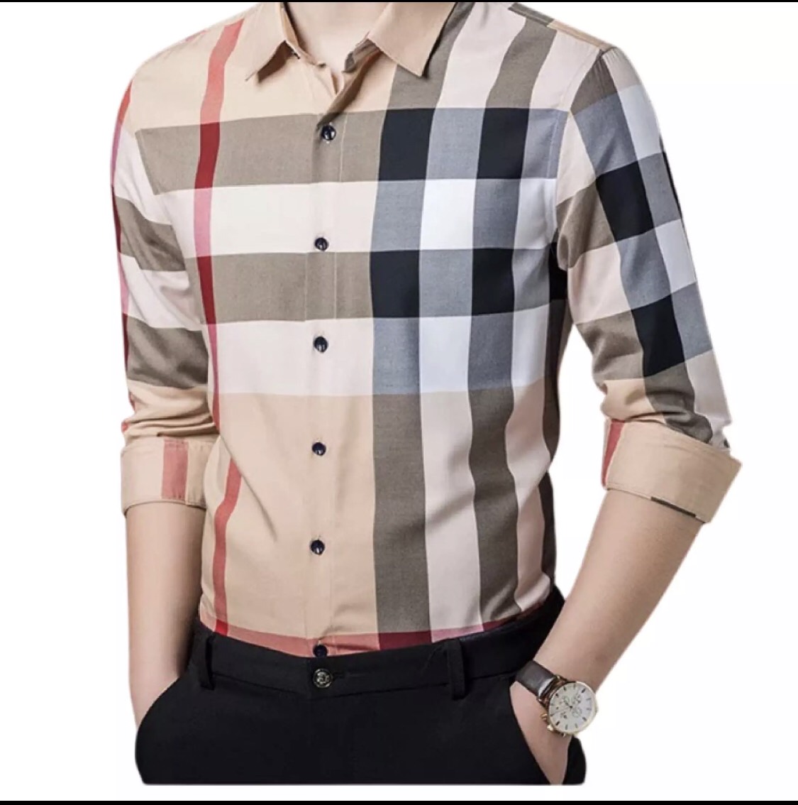 Áo sơ mi nam BBR cao cấp lụa mỹ hàng VNXK phom chuẩn siêu hot.