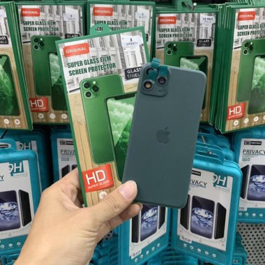 Miếng dán lưng độ ipX/ XSMAX lên ip11 pro/ Pro Max