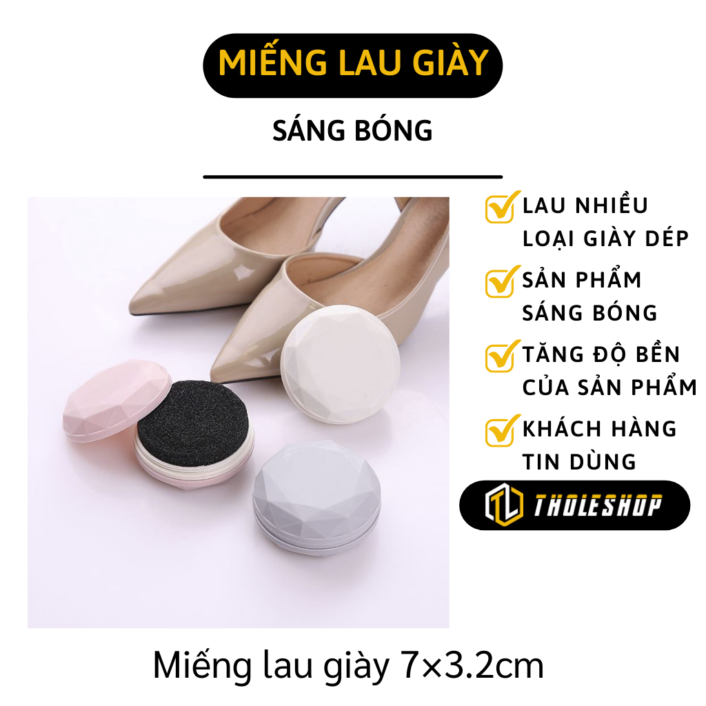Dụng cụ làm sạch giày - Miếng lau giày đa năng - Mút đánh bóng giày, túi da