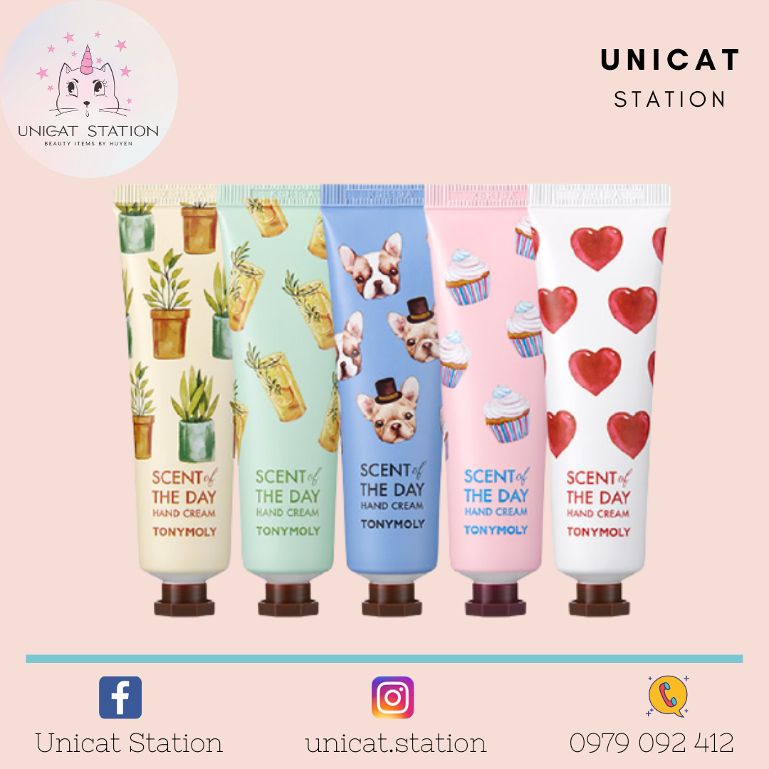 Kem tay tony moly scent of the day hand cream
