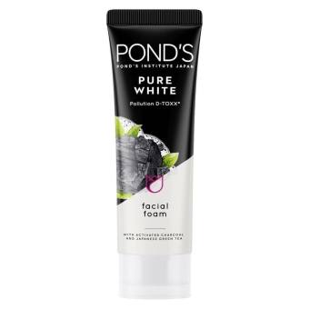 Sữa rửa mặt trắng da từ than hoạt tính Ponds Pure White 100g - 8999999053048
