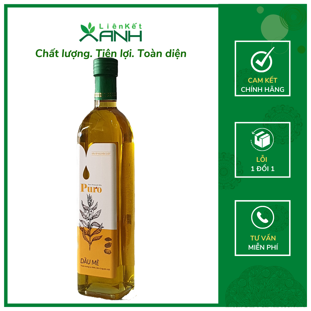 [FREESHIP] DẦU MÈ PURO LIÊN KẾT XANH