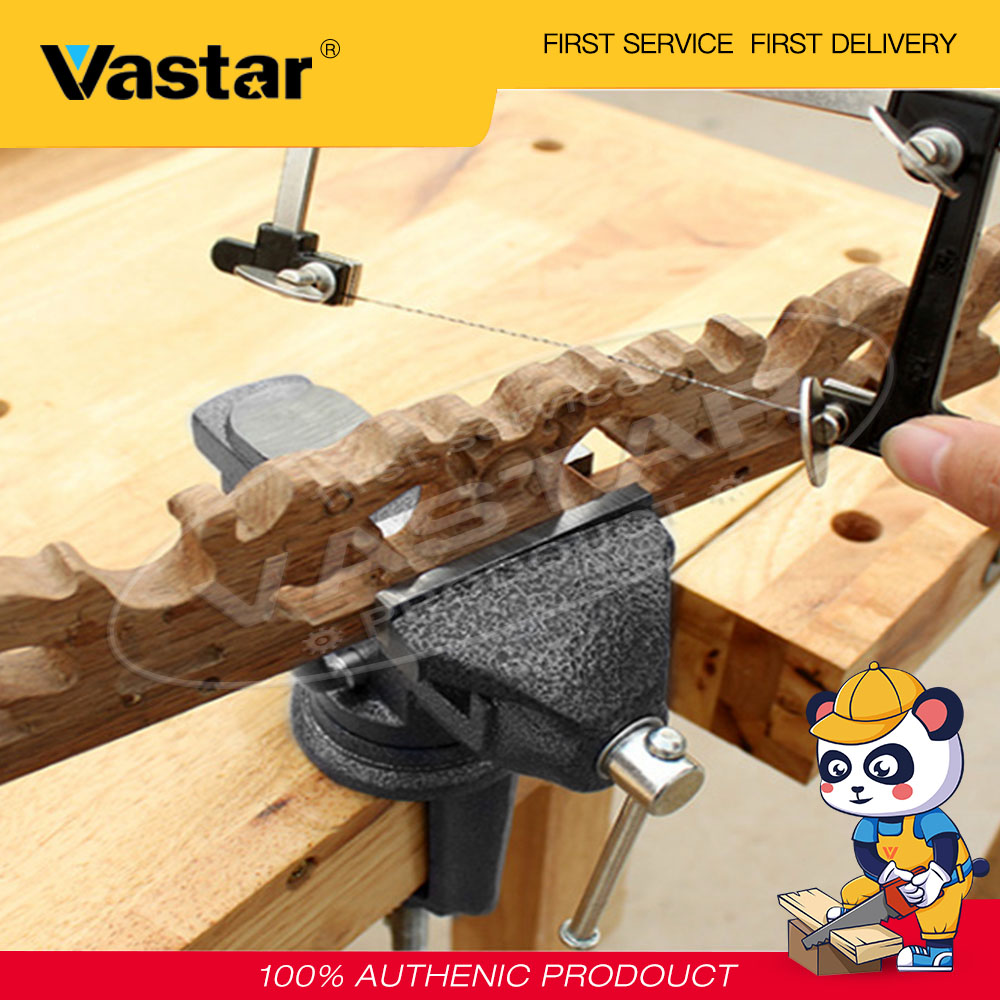 Vastar kẹp mặt bàn bằng gang đa năng xoay, 360 độ