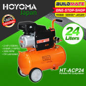 HOYOMA JAPAN Portable Air Compressor, 24L Capacity, Noiseless Operation