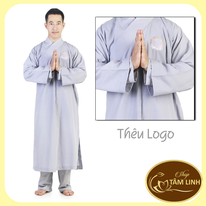  Áo tràng phật tử   Vải kate  Nam & Nữ 