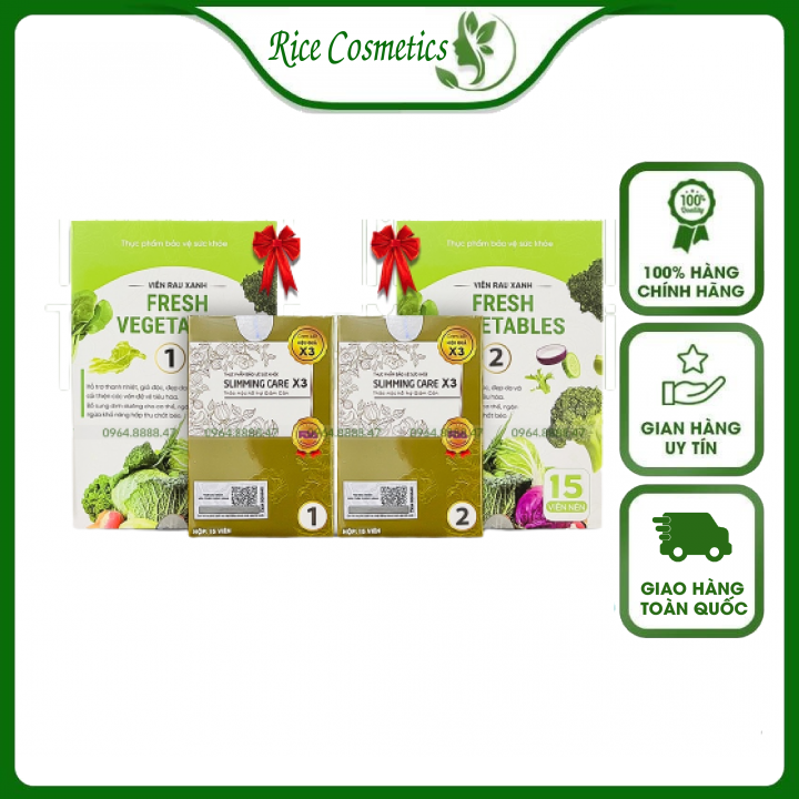 Viên Thảo Mộc Giảm cân Slimming Care X3 Siêu Mạnh.