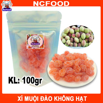 Xí Muội Đào Không Hạt Loại Ngon 100gr/ Xí Muội Oliu (NCFOOD)