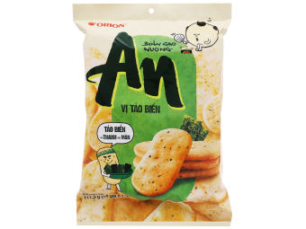 Bánh gạo nướng vị tự nhiên/tảo biển/khoai tây phô mai nướng Orion An