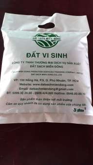 Đất sạch trồng cây tribat , đất sạch miền đông , đất vi sinh ( bao 5dm3 )