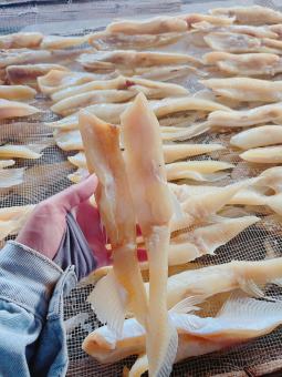 1kg khô ức cá dứa loại 1, khô chiên lên giòn béo thơm ngon, Khô Thoại Sơn