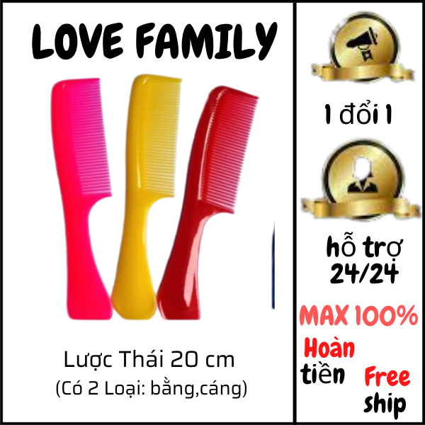 Set 10 cái lược Thái