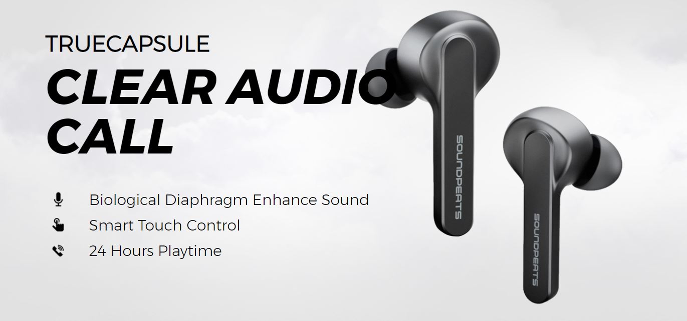 soundpeats true capsule smart touch