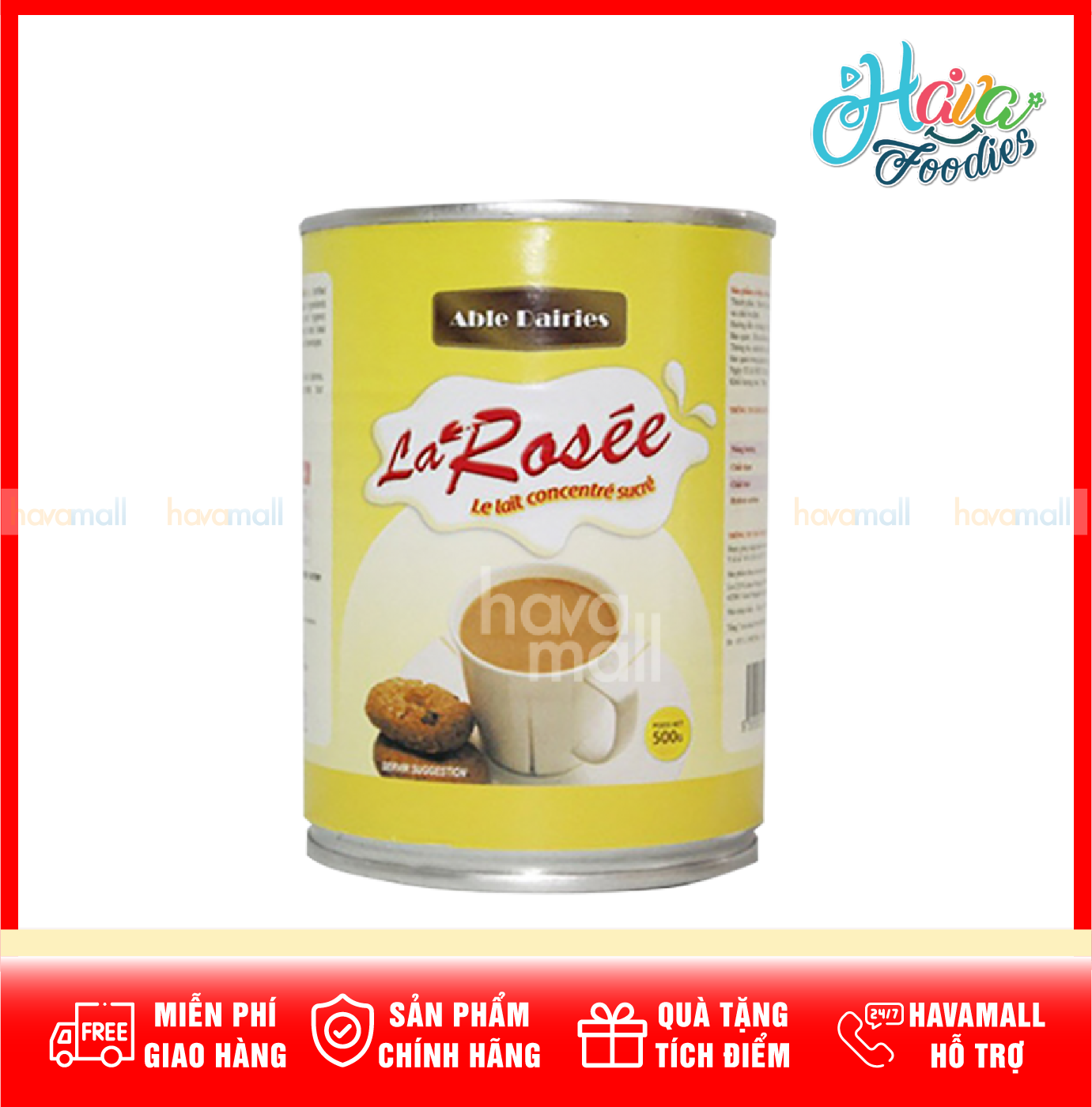 [HOÀN TIỀN MAX 10%]  Sữa Đặc Có Đường Larosee 500g – Condensed Milk