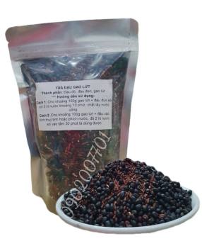 Trà Gạo Lứt Đậu Đen Xanh Lòng GIẢM CÂN AN TOÀN 1kg MỚI