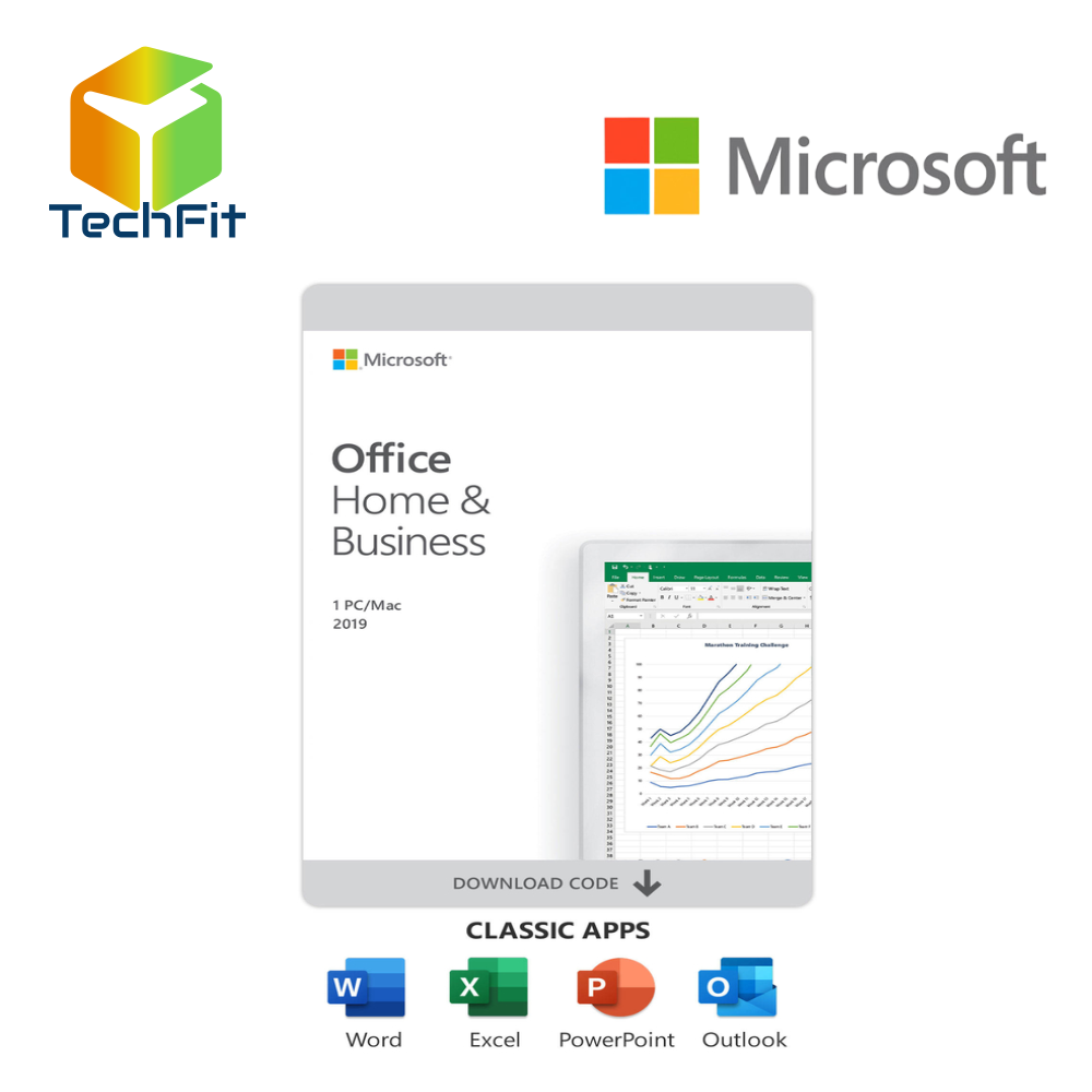 Microsoft Office Home & Business 2019 1PC/Mac (Permanent License)