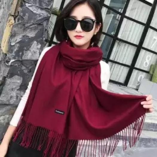 Khăn len quàng cổ, Khăn nữ, Khăn giá rẻ Cashmere chất mềm mịn