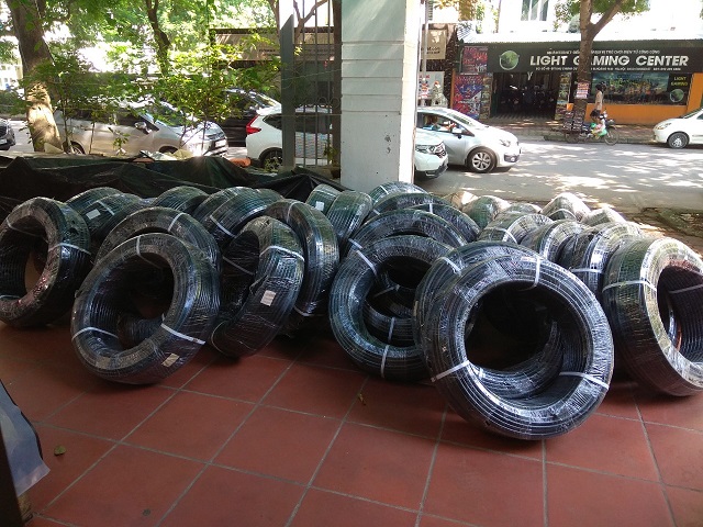 Cuộn 10m Ống LDPE phi 16mm (Tưới phun mưa, tưới nhỏ giọt)