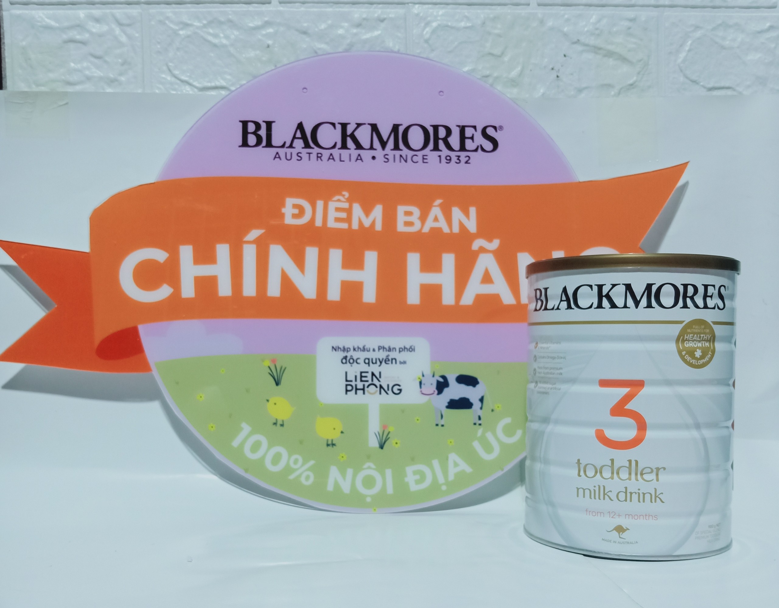 Sữa Blackmores Số 3 Toddler 900g dành cho trẻ từ 1 đến 3 tuổi