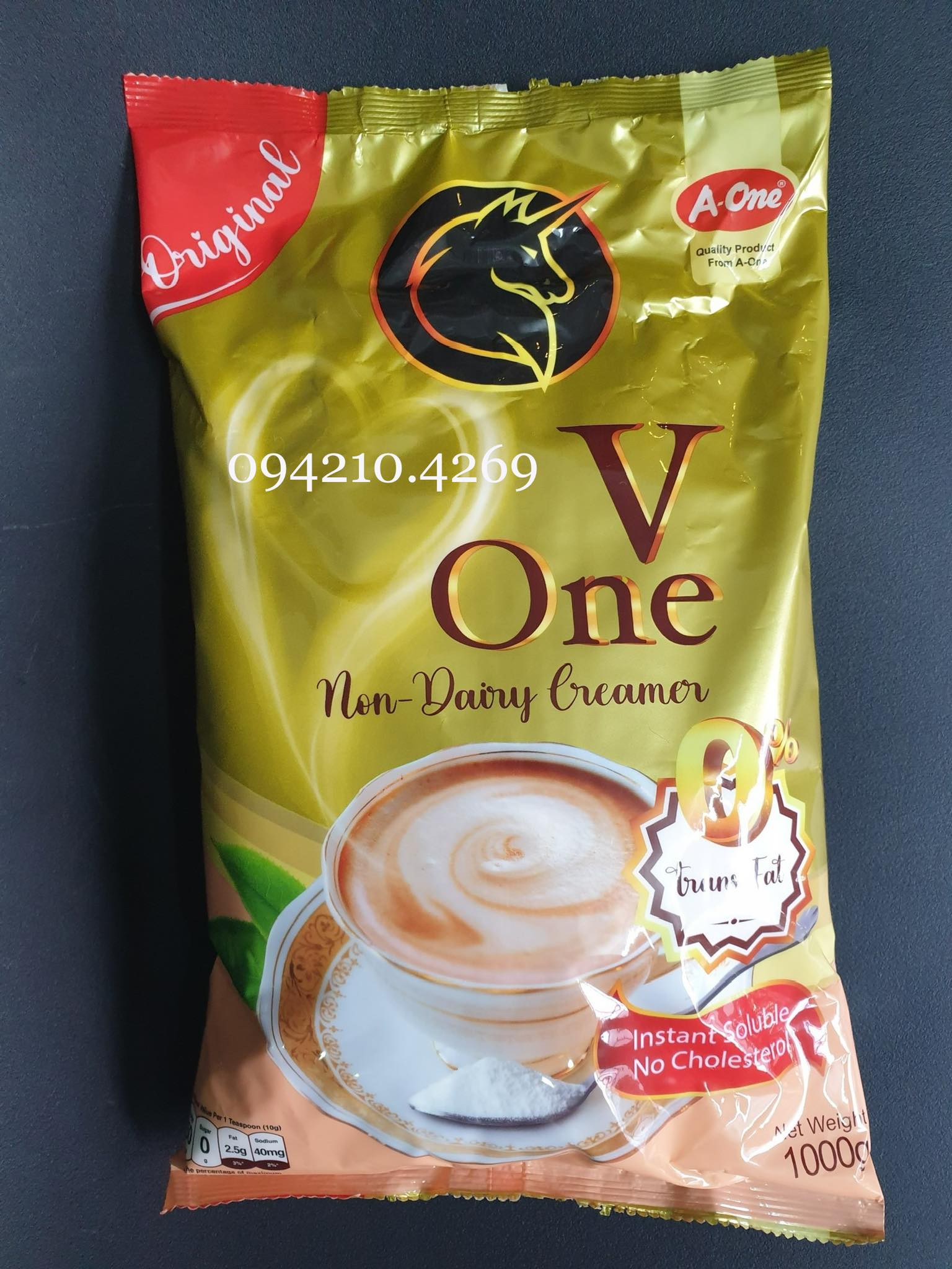 Bột béo v-one/bột sữa v one gói 1kg- thơm ngon hảo hạng giá rẻ