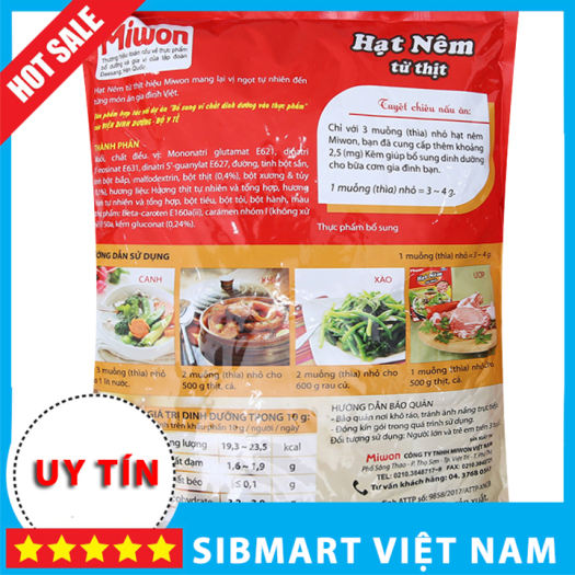 Hạt nêm từ thịt Miwon gói 900g - SibMart Việt Nam - SC0077