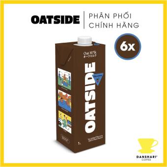 Sữa Yến Mạch OATSIDE Oat Milk Chocolate nhập khẩu Singapore (6 x 1L)