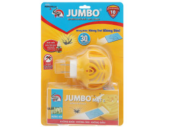 Bộ xông đuổi muỗi Jumbo hương hoa