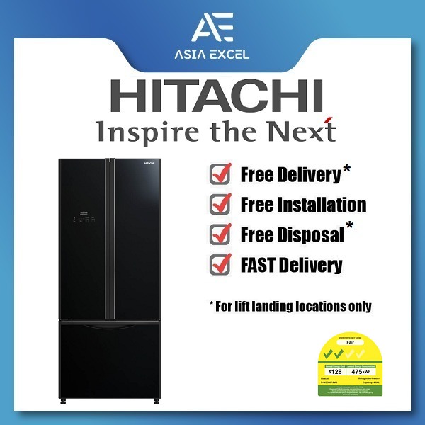 Hitachi Refrigerator 3 Door - Best Price in Singapore - Aug 2023 