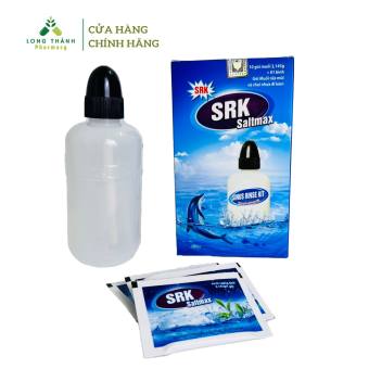 Bình rửa mũi SRK Saltmax ( Bình 240ml kèm 10 gói muối )