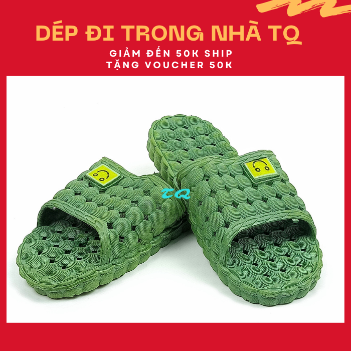 (MIỄN SHIP)  5 ĐÔI Dép đi trong nhà, văn phòng, nhà tắm có lỗ thoát nước ko lo trơn trượt, phong cách hàn quốc