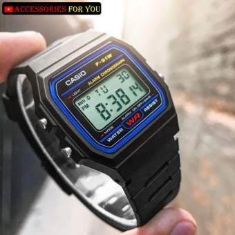 ĐỒNG HỒ ĐIỆN TỬ CASIO F - 91W CHÍNH HÃNG
