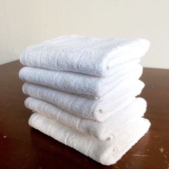 Khăn ăn khăn lau vuông trắng cotton 26x26cm