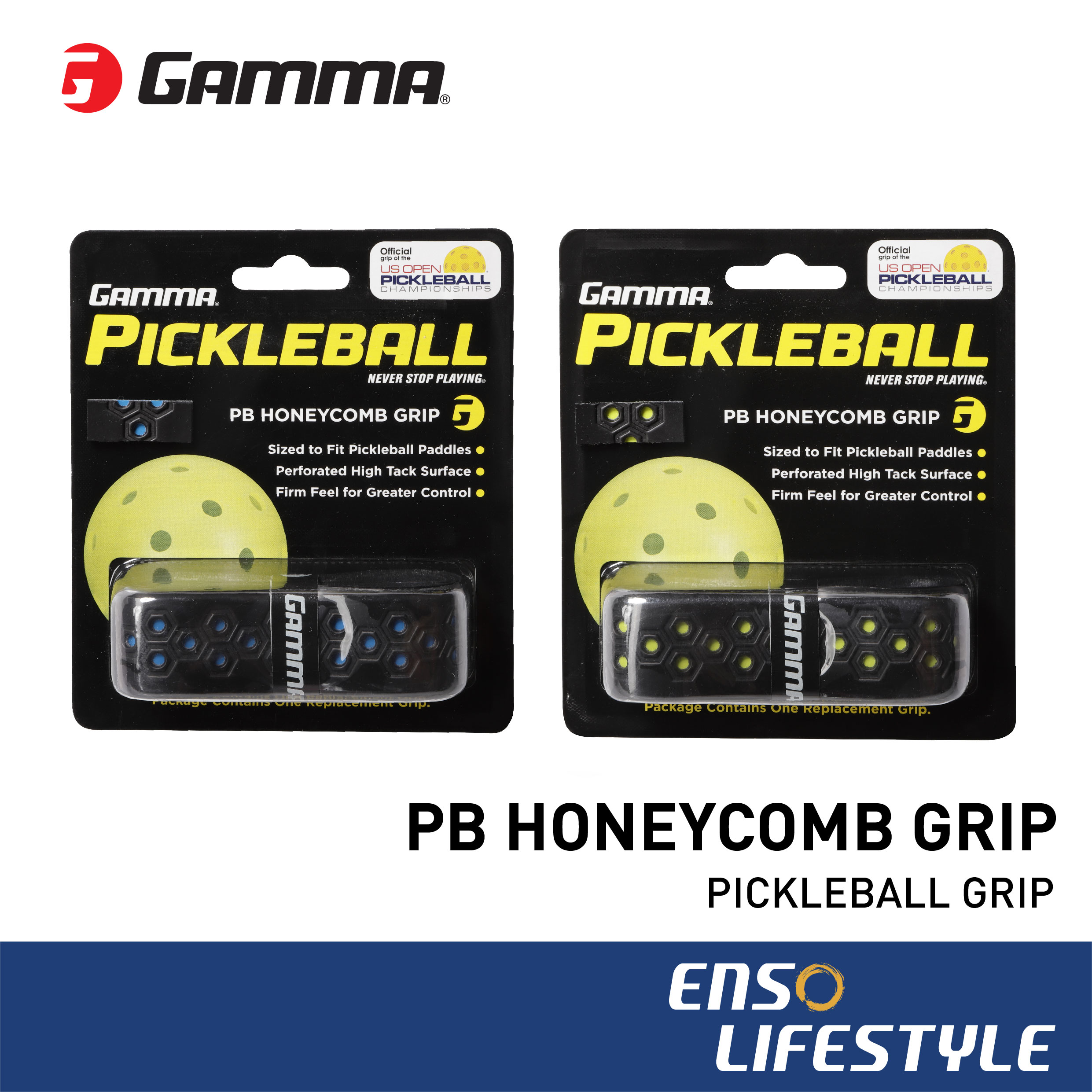 Gamma Pickleball honeycomb Replacement Grip