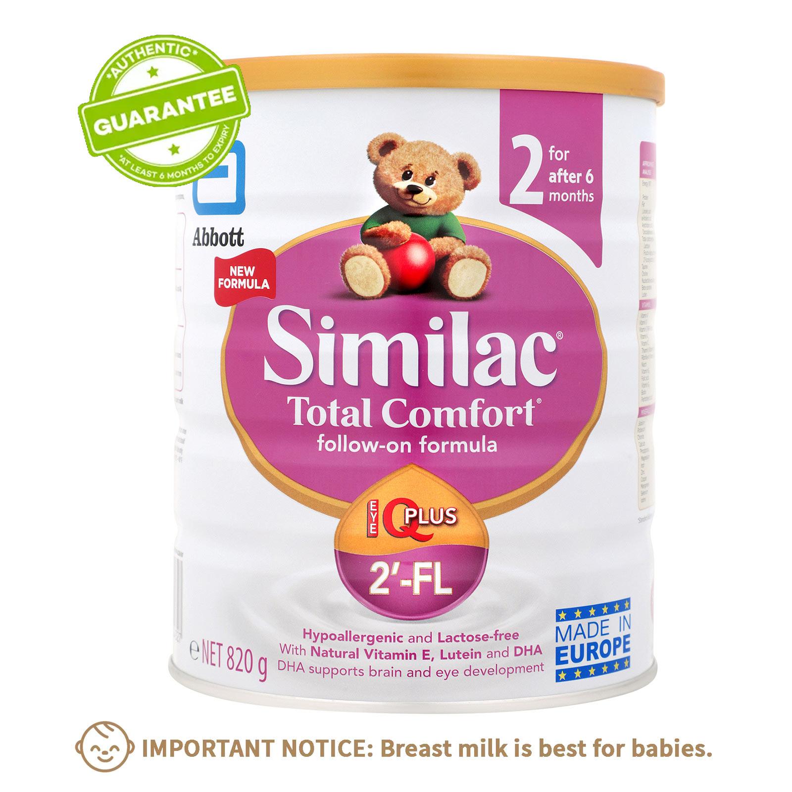 Similac Total Comfort Vs Alimentum COMFORT