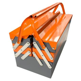 Thùng đựng đồ nghề lớn-Thùng đồ nghề 3 tầng sắt kích thước 53x20x20cm