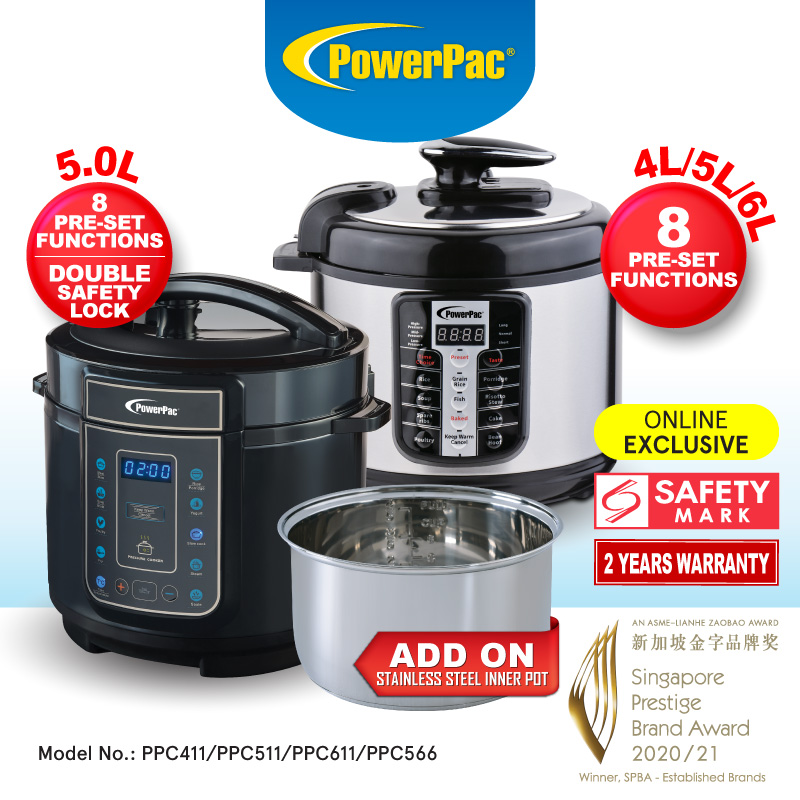 Powerpac electric pressure deals cooker