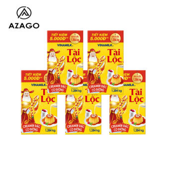 Combo 05 hộp Sữa đặc Vinamilk Tài Lộc 1284g - AZAGO