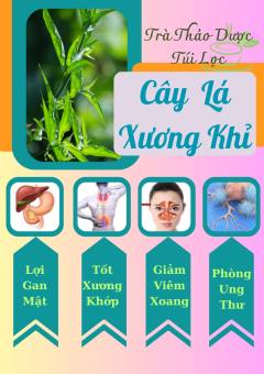 Trà Cây Lá Xương Khỉ, Cải thiện viêm xoang, hỗ trợ cải thiện ung thư, bảo vệ gan, 40 Túi lọc , tra dong y viet