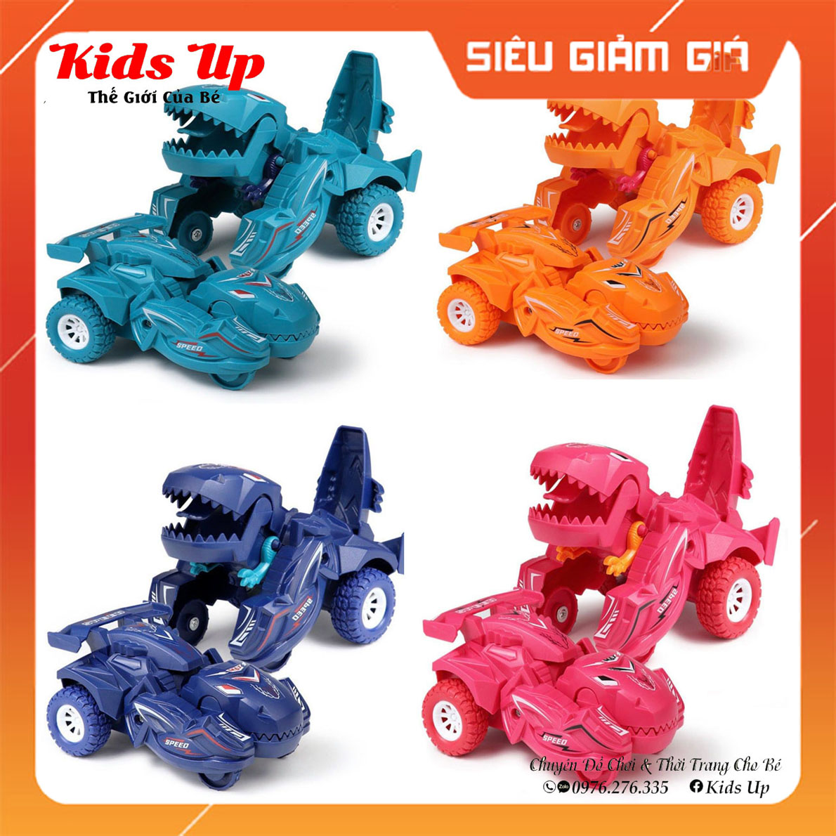 Khủng long biến hình,Đồ chơi khủng long,Đồ chơi tư duy cho bé 2 3 4 5 tuổi-Đồ chơi thông minh