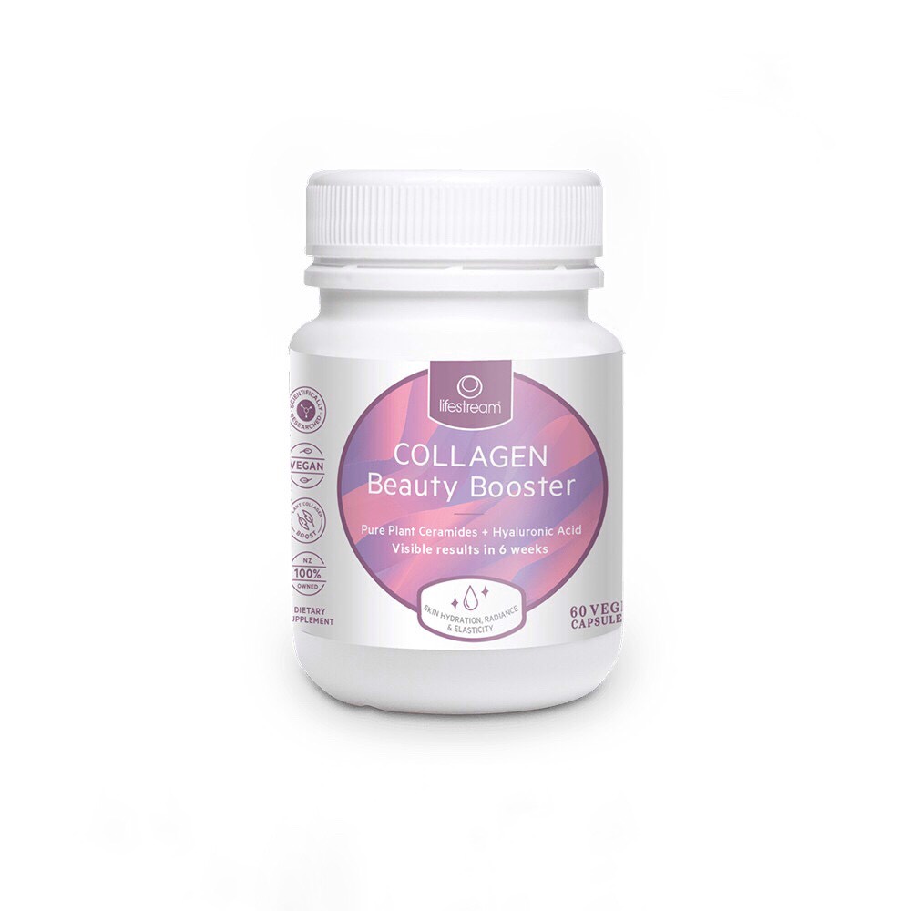 Viên uống cấp nước và bổ sung collagen Lifestream Collagen Beauty Booster - 60 viên
