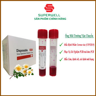 Ống môi trường vận chuyển mẫu VTM,ống môi trường bảo quản,ống môi trường ABT,môi trường VTM,vận chuyển mẫu VTM,môi trường vận chuyển virus,ống lấy mẫu vi rút VTM,lấy mẫu vận chuyển,ống vận chuyển mẫu bệnh phẩm