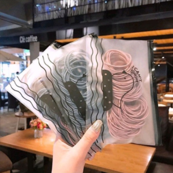 Set 100 dây thun buộc tóc đủ màu