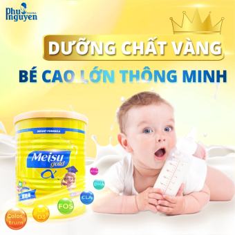 Sữa Bột Mejsu Gold Hỗ Trợ Tăng Trưởng Chiều Cao Giúp Trẻ Phát Triển Trí Não