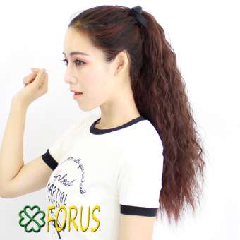 Tóc giả cột xù C168, màu [nâu vàng 2/30]