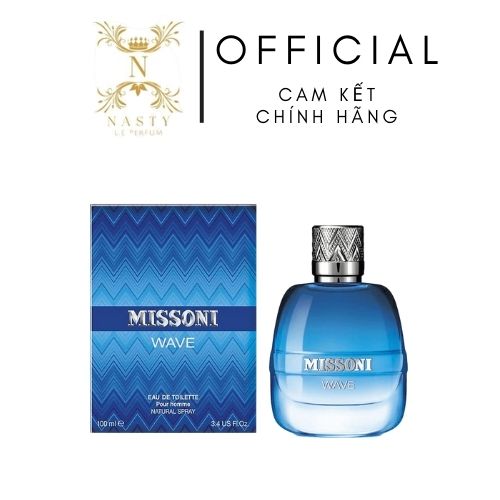Nước hoa Missoni Wave, Nước hoa chính hãng, nước hoa nam, Nước hoa chiết - 10ml