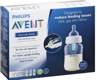 Bình sữa Avent Anti-colic có van airfree