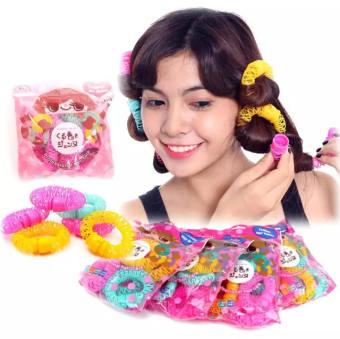 Bộ 06 dụng cụ uốn tóc lò xo không nhiệt tiện dụng