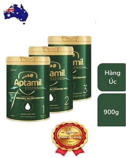 Sữa aptamil essensis úc số 1, 2, 3 lon 900g